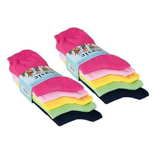 10 Paar Mädchen Socken | Kinder Strümpfe | Kindersocken