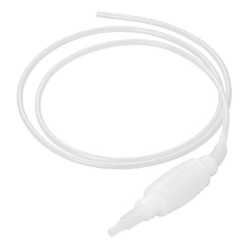 Multibros Siphonpumpe mit Schlauch – 190 cm Länge – Umfüllpumpe für Benzin, Diesel, Öl, Wasser – Handpumpe für Auto, Camping, Aquarium – Saugpumpe mit 1,9 m Schlauch