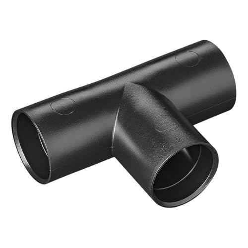 Multibros Abwasser-Rohr T-Stück Ø28 mm – PE Kunststoff – steckbar ohne Kleben/Löten – 100 % dicht – für Wohnmobil, Wohnwagen, Boot – schlagfest & temperaturbeständig