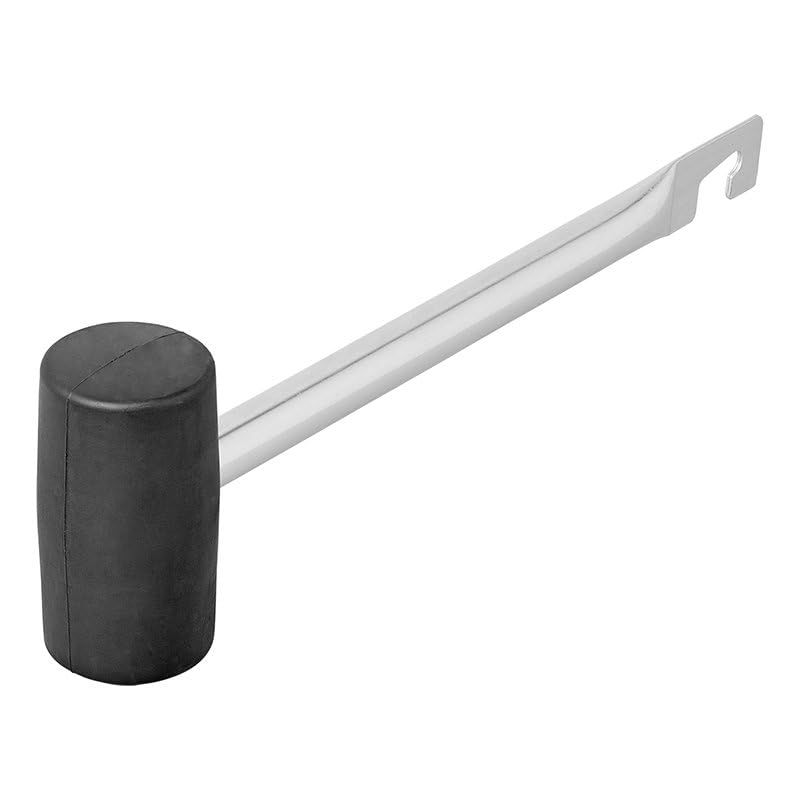 Multibros Camping Hammer Gummi mit Heringszieher – Multifunktionaler Zelt Hammer für Heringe – Robustes Design aus TPR und Stahl – Ideal für Camping & Outdoor