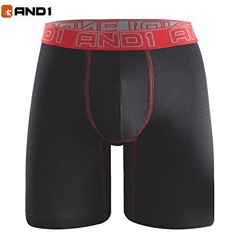 AND1 Sport Boxershorts 5er Pack Unterwäsche Herren Unterhosen Männer Retroshorts Boxer Brief Sportunterwäsche Retro Pants - Palleon