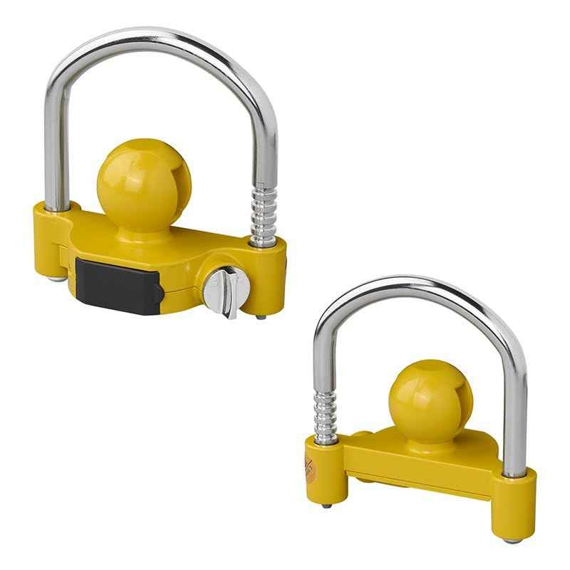 Kupplungsschloss mit Zahlenschloss für 50 mm Kugelkupplung | Diebstahlsicherung für Anhänger & Wohnwagen | Höhenverstellbar, robust & einfach montierbar | Multibros