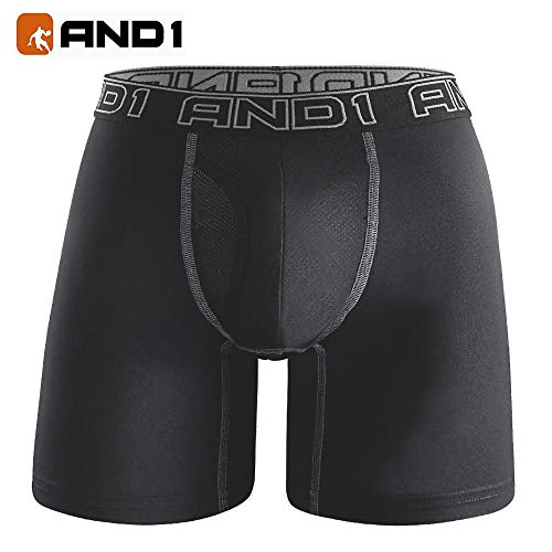 AND1 Sport Boxershorts 5er Pack Unterwäsche Herren Unterhosen Männer Retroshorts Boxer Brief Sportunterwäsche Retro Pants - Palleon