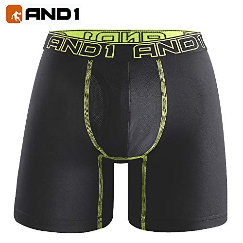 AND1 Sport Boxershorts 5er Pack Unterwäsche Herren Unterhosen Männer Retroshorts Boxer Brief Sportunterwäsche Retro Pants - Palleon