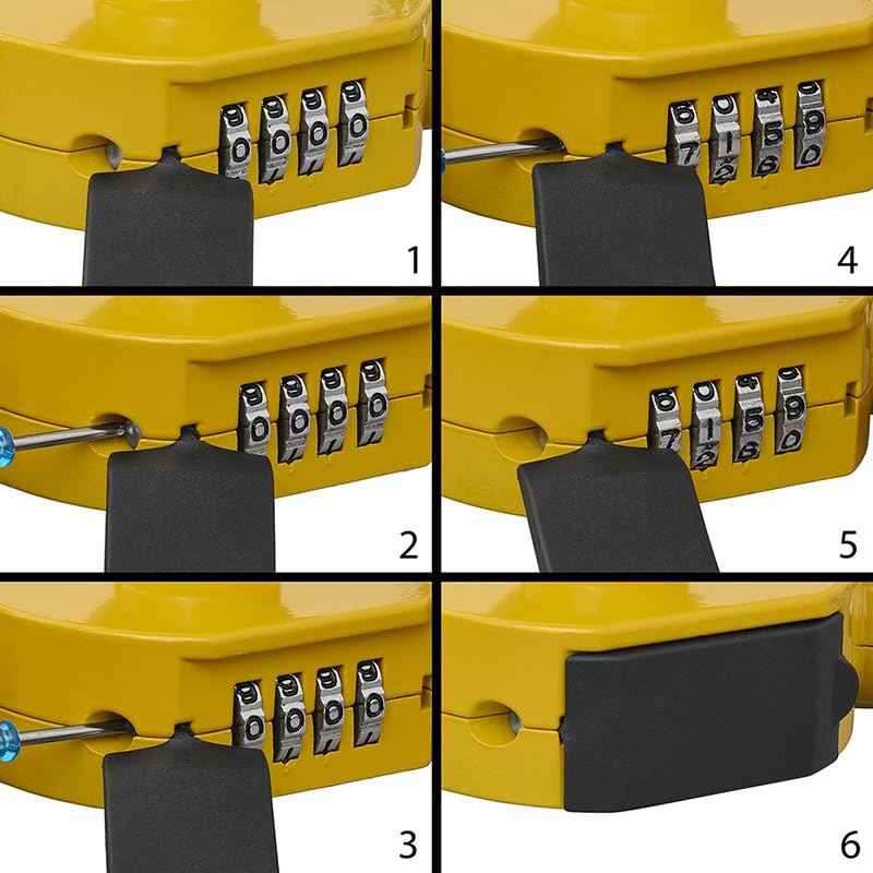 Kupplungsschloss mit Zahlenschloss für 50 mm Kugelkupplung | Diebstahlsicherung für Anhänger & Wohnwagen | Höhenverstellbar, robust & einfach montierbar | Multibros