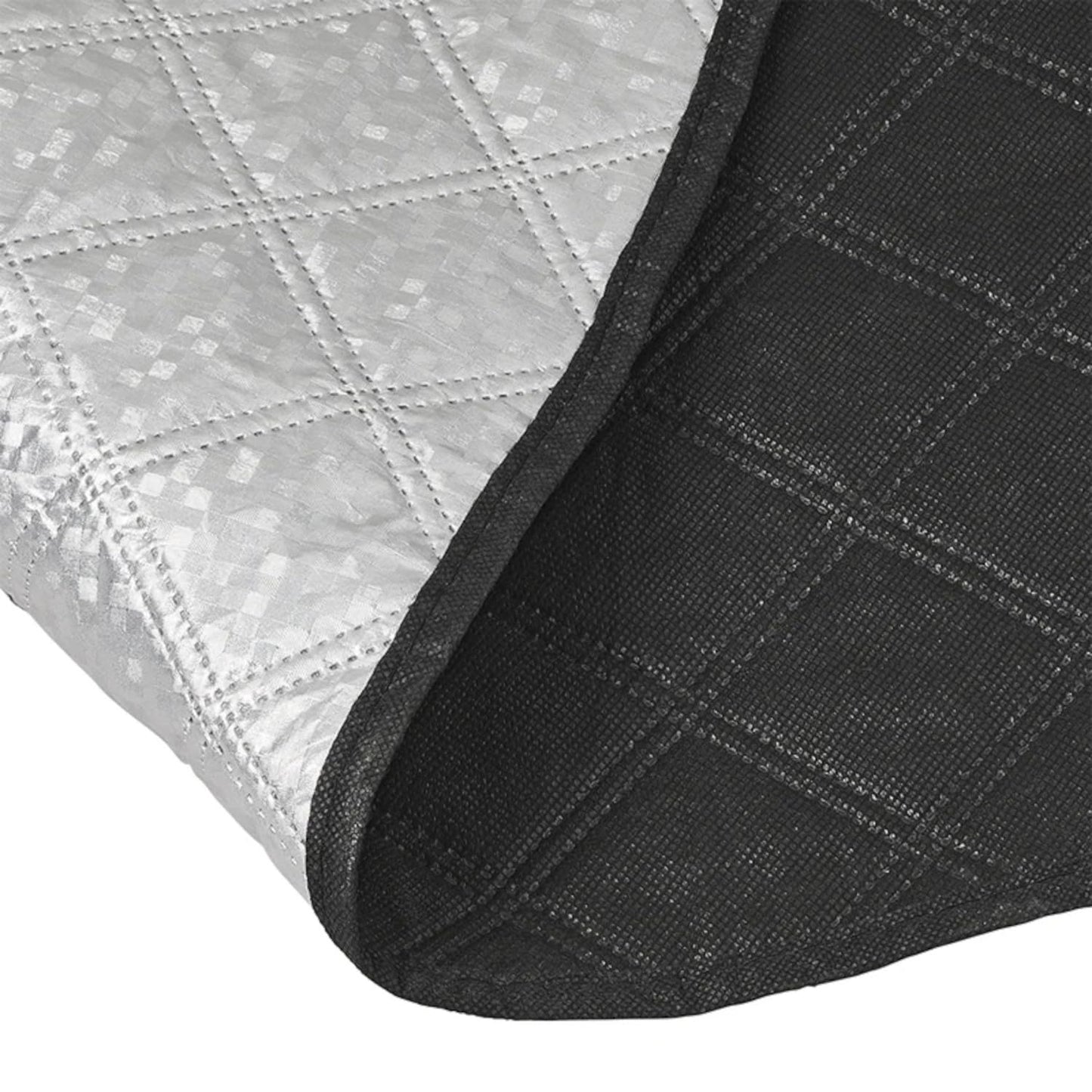 Windschutzscheibe Abdeckung Premium 94x144,5cm Auto Scheibenabdeckung mit 2 Gummibändern - Die Frontscheibenabdeckung Frost - Schnee - EIS etc. Seitenklappenlänge von 27 cm