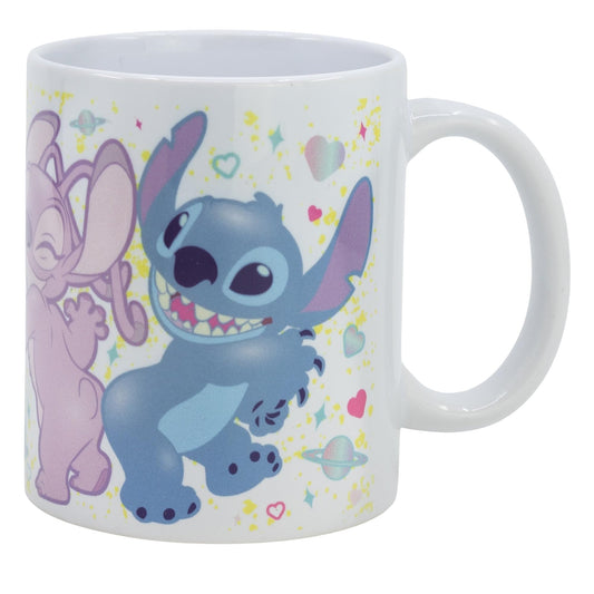 Stitch Tasse Kinder | Geschenke für Kinder | Geburtstagsgeschenk | für Mädchen und Jungen | 325 ml | im Geschenkkarton | Geschirr | Becher | Cup | Teetasse