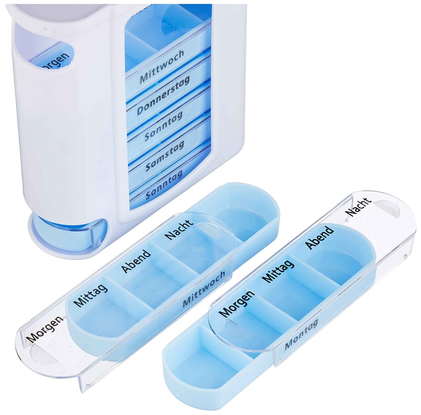 Osma-Werm 17384 Pillendose 7 Tage Pillenbox Tablettendose Tablettenbox Tower