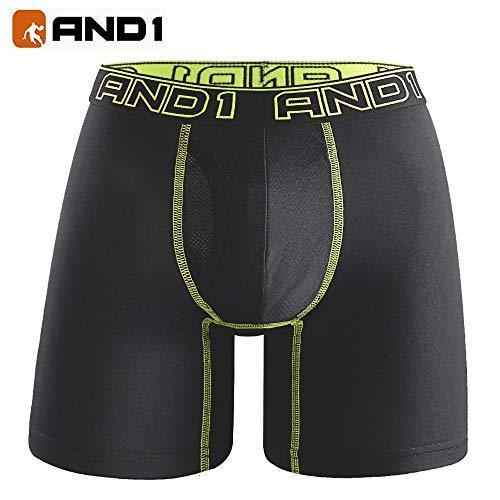 AND1 Sport Boxershorts 5er Pack Unterwäsche Herren Unterhosen Männer Retroshorts Boxer Brief Sportunterwäsche Retro Pants