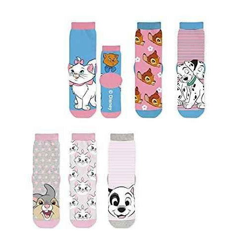 Palleon 6 Paar Animals Mädchen Socken Kinder Strümpfe