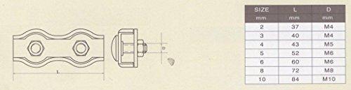 25er Pack MultiBros Litzenverbinder Seilverbinder 6mm - Palleon