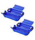 2 Stück Sicherheitsbox für CEE oder Schuko Stecker Outdoor Safebox Schutzbox für Kabel Kabelverbinder Blau Schuko Stecker