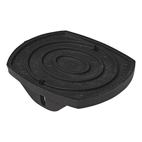 Unterlegplatten Stützfuss 4 Stück Stützplatten Wohnwagen Stützfußplatte Anhänger Anhängerzubehör Unterlegsscheiben zum Stützen