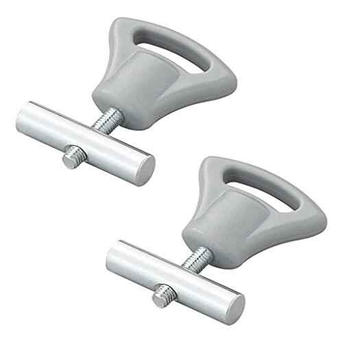 MULTIBROS 4 Stück Endstopper für Kederschiene Kederstopper Blockierungskit 5-6mm oder 8-10mm