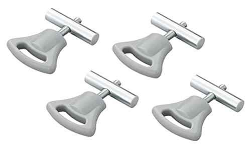 MULTIBROS 4 Stück Endstopper für Kederschiene Kederstopper Blockierungskit 5-6mm oder 8-10mm 8-10 mm