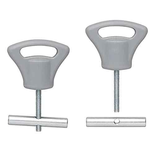 MULTIBROS 4 Stück Endstopper für Kederschiene Kederstopper Blockierungskit 5-6mm oder 8-10mm
