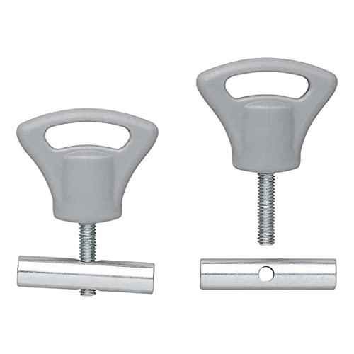 MULTIBROS 4 Stück Endstopper für Kederschiene Kederstopper Blockierungskit 5-6mm oder 8-10mm