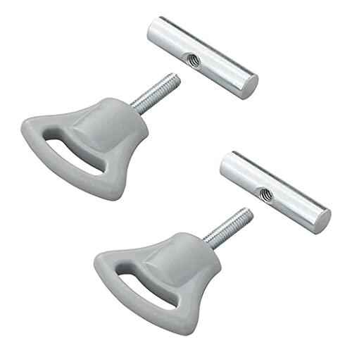 MULTIBROS 4 Stück Endstopper für Kederschiene Kederstopper Blockierungskit 5-6mm oder 8-10mm