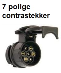 ProPlus 343527 Verlängerungskabel Stecker 13polig auf Kupplung 7polig Länge 80cm
