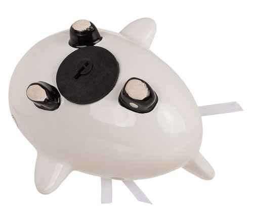 Palleon Hochzeits-Spardose Just Married | Keramik Geldgeschenk für Hochzeit, Verlobung & JGA | Witzige Spardose in Koffer-, Auto- oder Flugzeug-Design | Geschenkidee zur Hochzeit