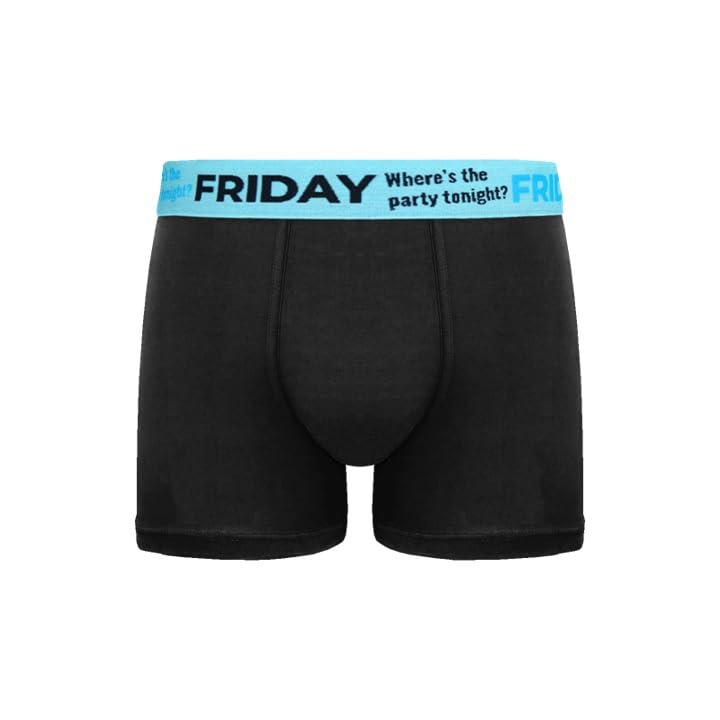 Palleon Herren Boxershorts 7er Pack – Baumwoll Unterhosen für jeden Wochentag | Monday–Sunday | Atmungsaktiv & Elastisch | Männer Boxer Shorts
