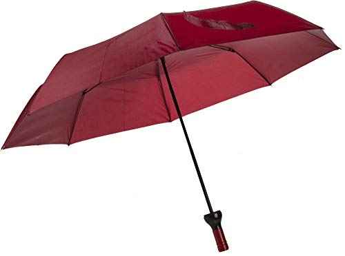 Out of The Blue Taschenschirm Weinflasche dunkelrot D: 90 cm