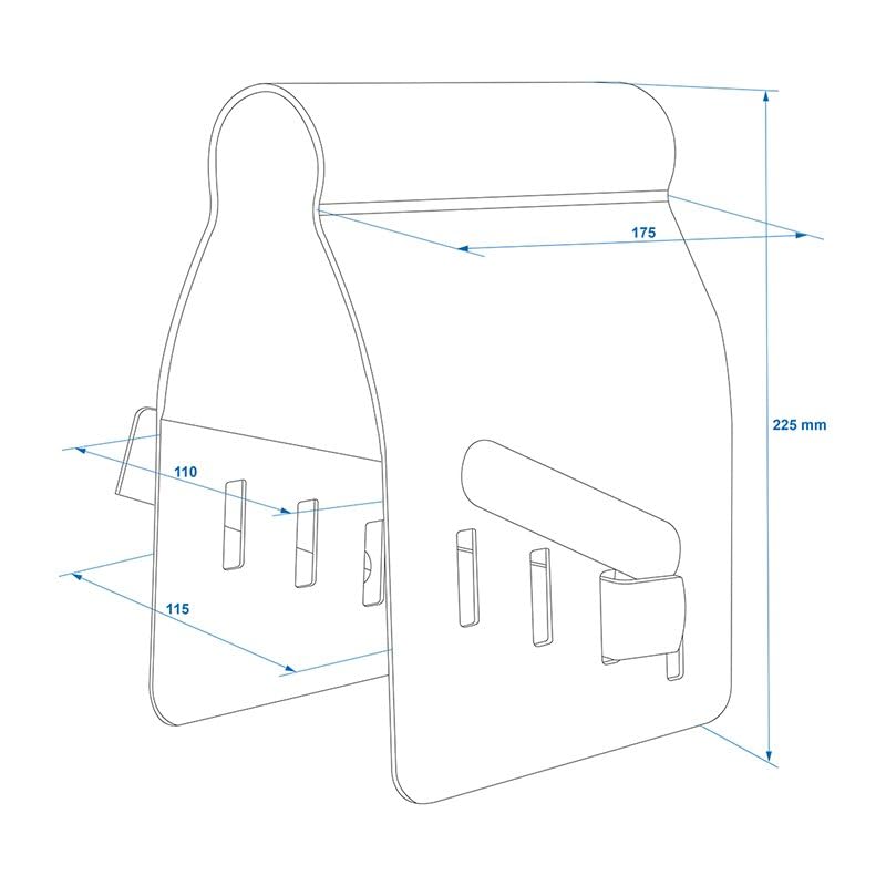 Frontscheiben Abdeckung kompatibel für Verschiedene Marken – Abdeckplane für Wohnwagen mit UV-Schutz 160 GSM Vliesstoff, Spiegelschlitzen & Spanngurten