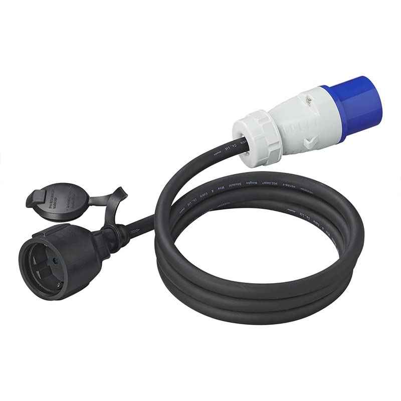 ProPlus Adapterkabel 150cm 3x2,5mm² von CEE Stecker nach Schuko Steckdose