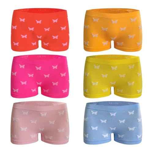Palleon 4er Pack Mädchen Pantys – Hipster Shorts für Kinder | Bequeme Unterhosen Slips aus atmungsaktiver Microfaser | Weich, elastisch & formbeständig