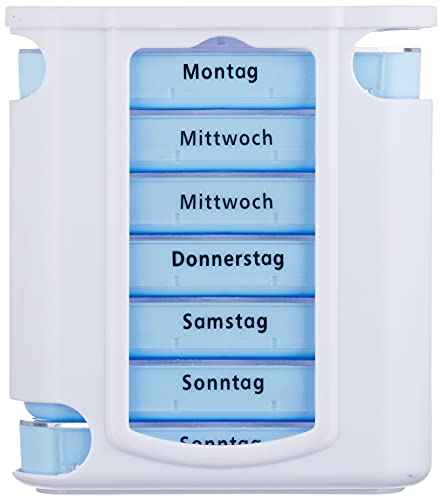 Osma-Werm 17384 Pillendose 7 Tage Pillenbox Tablettendose Tablettenbox Tower