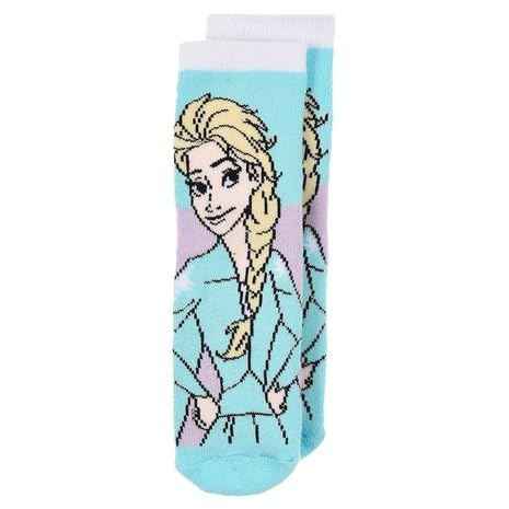 Palleon 2 Paar Frozen Mädchen Terry ABS Socken | Kinder Winter Eiskönigin Stoppersocken