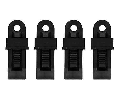 PROPLUS Zeltteppichclips Set von 4 Stück
