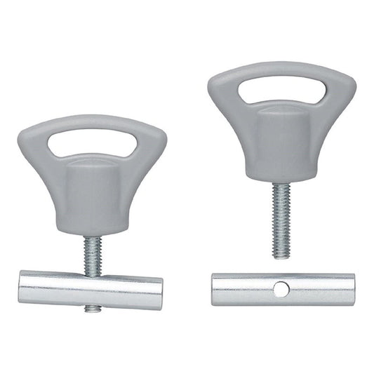 ProPlus Endstopper Plastikknopf für Kederschiene 8-10mm Set von 2 Stück