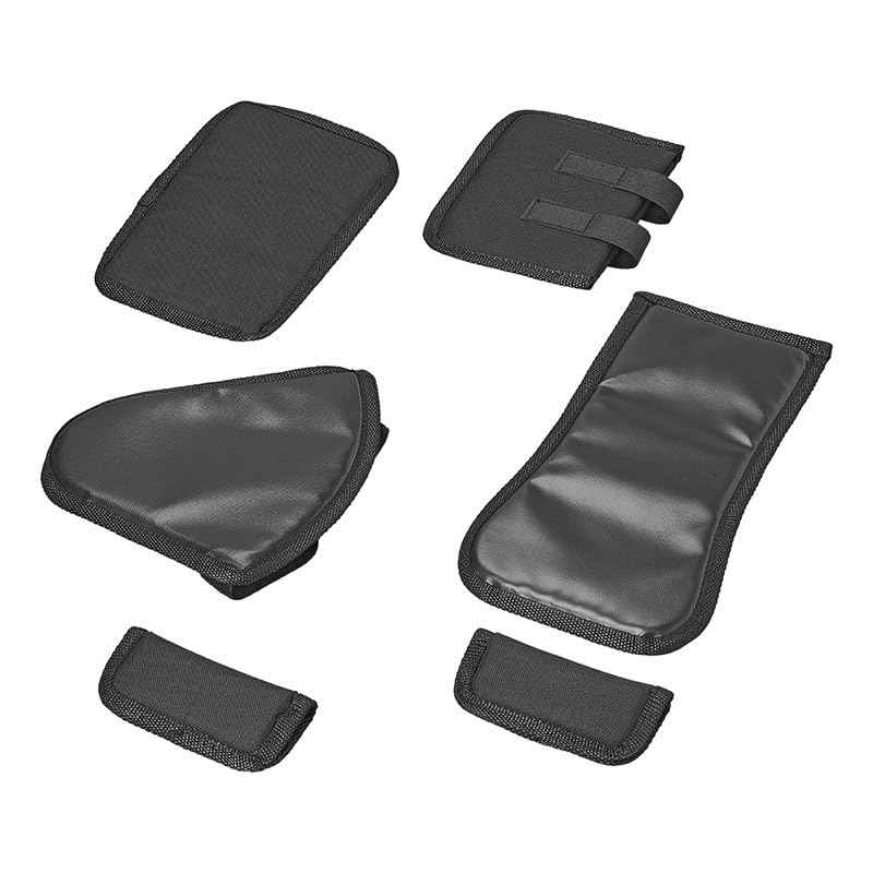 Multibros Fahrradschutz-Set 7-teilig für Fahrradträger | Schutz für Felgen, Kette, Lenker, Pedale & Gabel | Universell für E-Bike, MTB, Rennrad & Citybike | Wasserabweisend mit Klett & Tasche