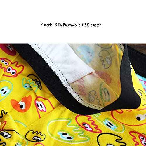 Pesail Jungen Boxershorts Unterwäsche Jungen Baumwolle Kinder Unterhosen Slips Jungs Boxers Unterwäsche 4-6-8-12er - Gr.92-104,110-122,128-134,140-146
