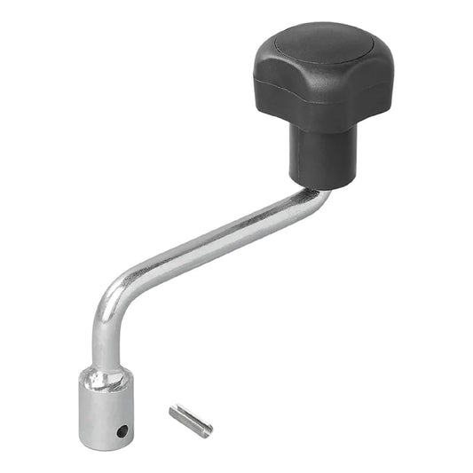 ProPlus Kurbel für Stützrad 48 mm Stahl, Zubehör für Stützrad Deichselrad 186 Gramm Hebel für Bugrad für Wohnwagen und Anhänger für die Deichsel