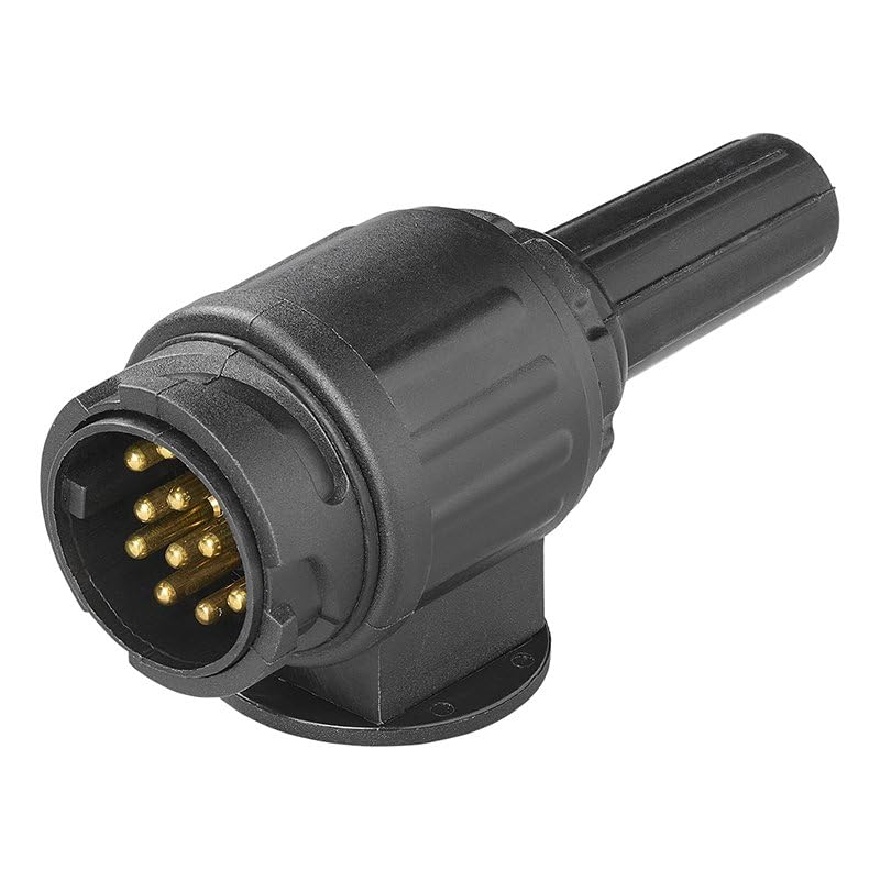 Stecker 13-polig PVC Typ Jaeger Modell AHK-Stecker Anhängerstecker - Palleon