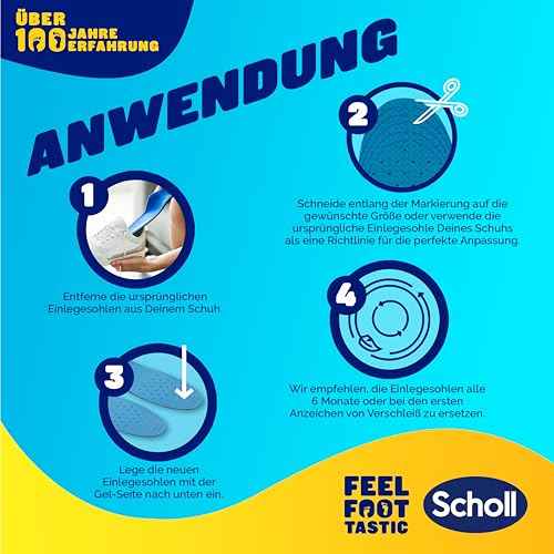 Scholl GelActiv Work Einlegesohlen