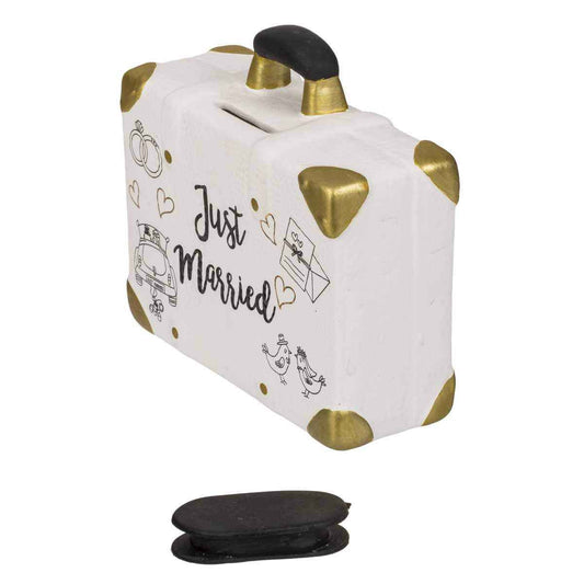 OOTB 719206 Spardose, Reisekoffer, Just Married