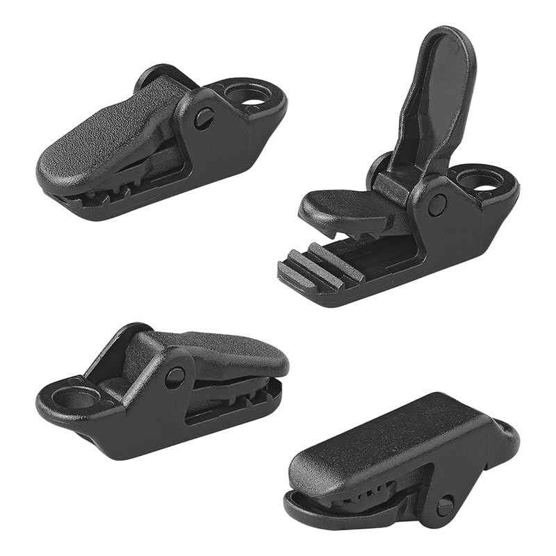 MultiBros Zeltteppichclips - Set von 10 Stück | Robuste Teppich- und Planenhalter | Perfekt für Zeltteppiche, Bodenplanen & Abdeckplanen | Verschleiß- & Stoßfestes POM Material | Sicherer Halt