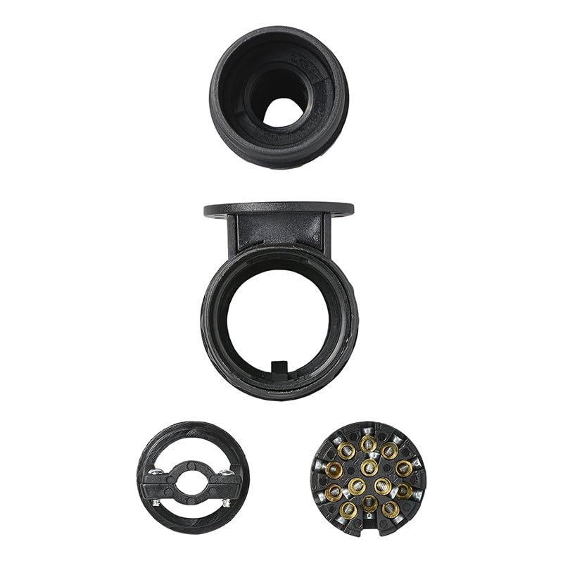 Stecker 13-polig PVC Typ Jaeger Modell AHK-Stecker Anhängerstecker - Palleon