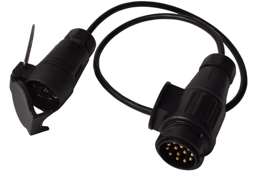ProPlus 343527 Verlängerungskabel Stecker 13polig auf Kupplung 7polig Länge 80cm