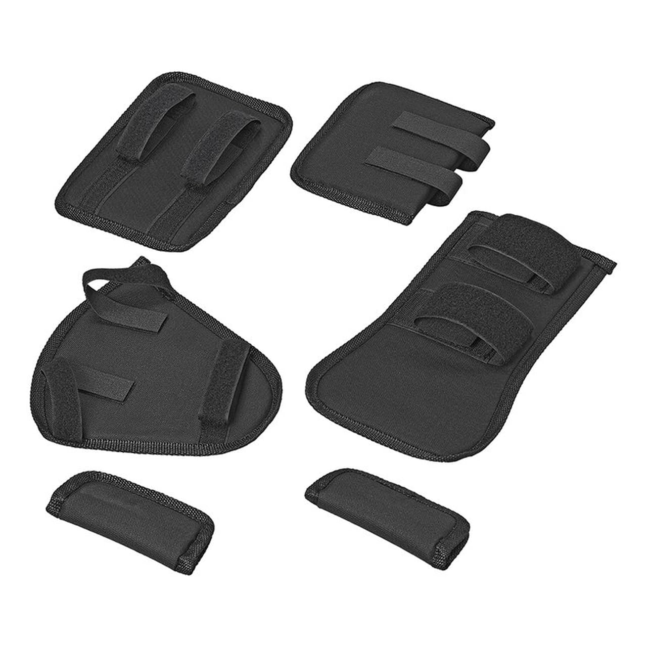 Multibros Fahrradschutz-Set 7-teilig für Fahrradträger | Schutz für Felgen, Kette, Lenker, Pedale & Gabel | Universell für E-Bike, MTB, Rennrad & Citybike | Wasserabweisend mit Klett & Tasche