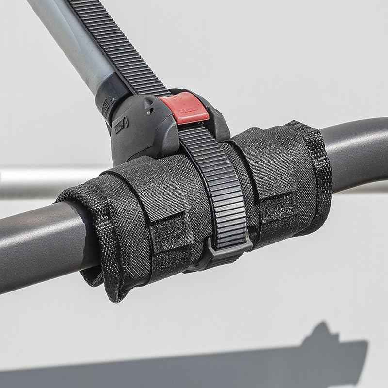 Multibros Fahrradschutz-Set 7-teilig für Fahrradträger | Schutz für Felgen, Kette, Lenker, Pedale & Gabel | Universell für E-Bike, MTB, Rennrad & Citybike | Wasserabweisend mit Klett & Tasche