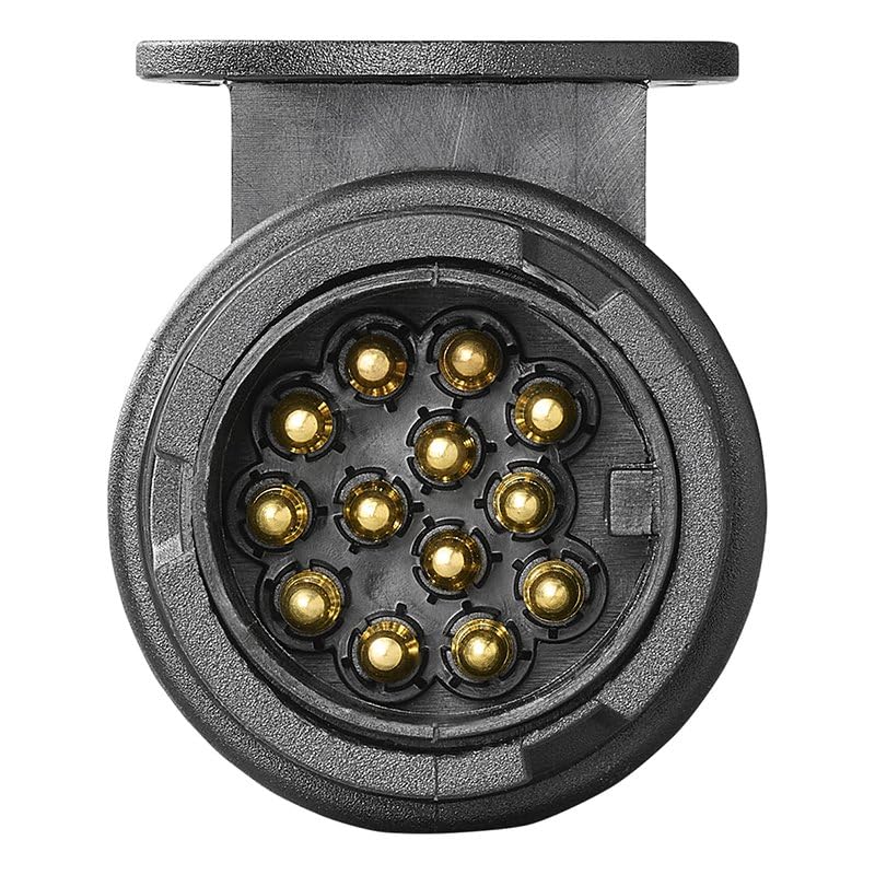 Stecker 13-polig PVC Typ Jaeger Modell AHK-Stecker Anhängerstecker - Palleon