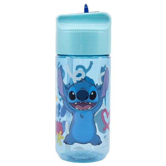 Stor Jungen Botella Plastico Stitch Palms 430 Ml. Flasche, blau, Estándar
