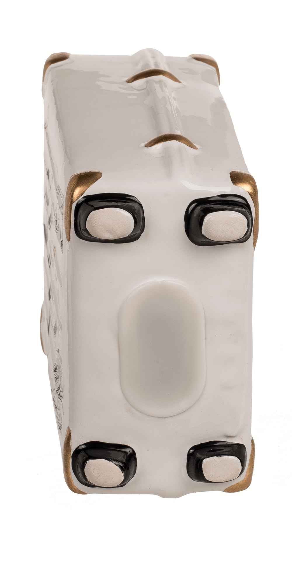 Palleon Hochzeits-Spardose Just Married | Keramik Geldgeschenk für Hochzeit, Verlobung & JGA | Witzige Spardose in Koffer-, Auto- oder Flugzeug-Design | Geschenkidee zur Hochzeit