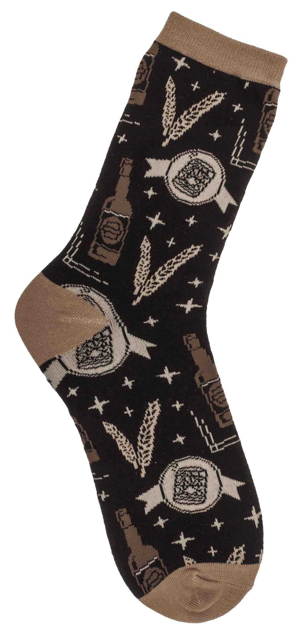 Palleon Socken & Trinkglas Geschenkset in Tube Box – 1 Paar Socken + Glas (280 ml) | Whiskey Gin Rum Lover Geschenk | Einheitsgröße 36–42