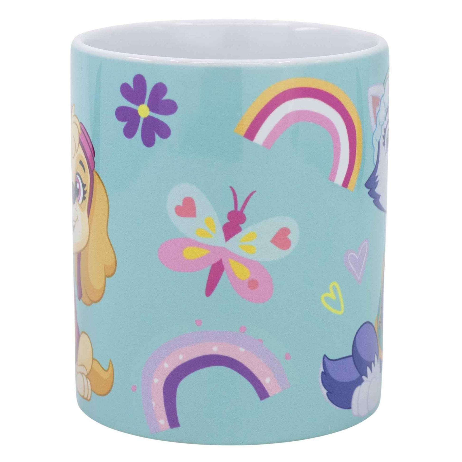 Stor Keramik-Sublimationstasse, 325 ml, in Geschenkbox von PAW PATROL GIRL BUTTERFLY BEATS