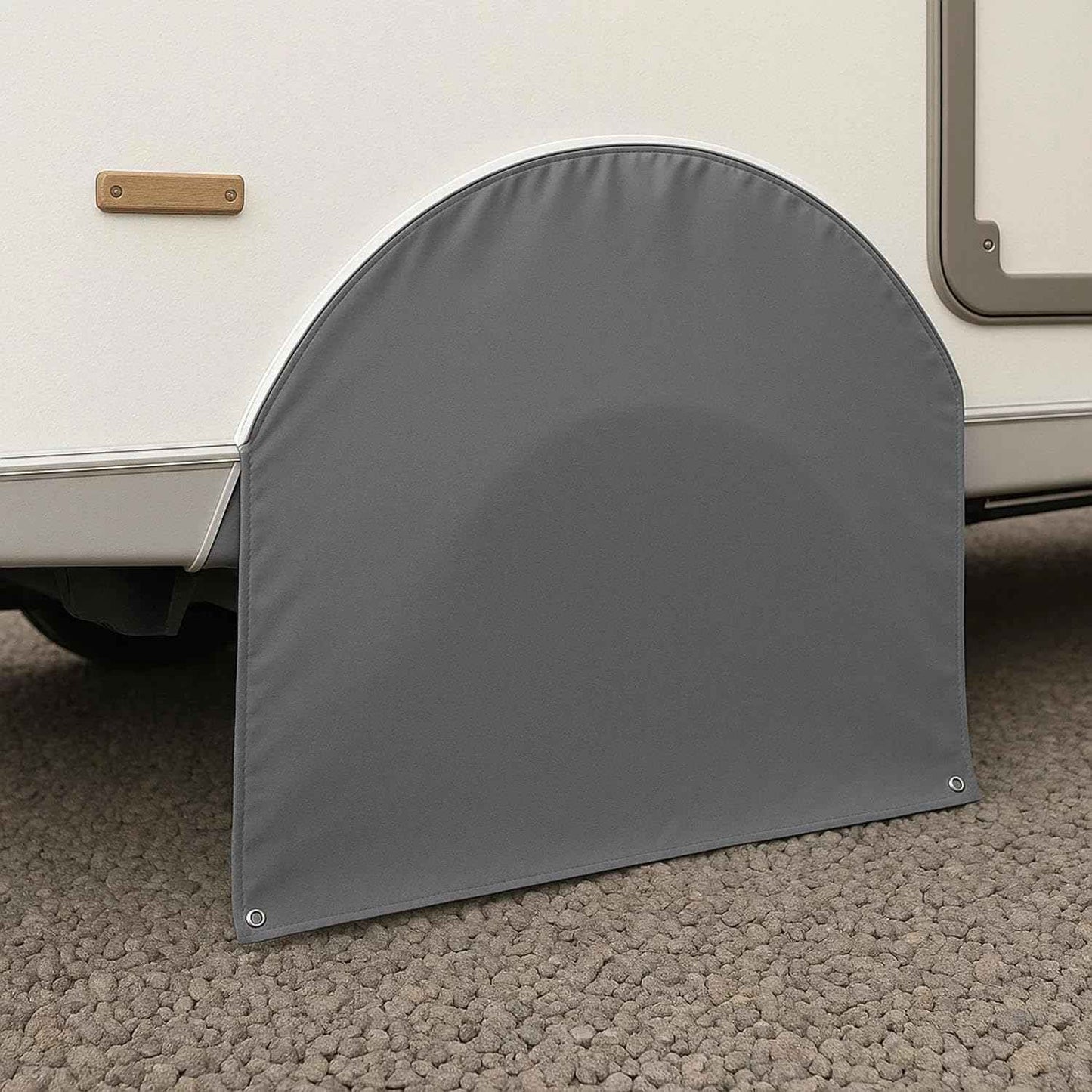 Radschutzhülle Wohnmobil Wohnwagen Radabdeckung Reifenabdeckung 88x89cm BWI